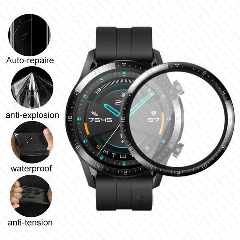 Tempered Glass For Huawei Watc - Titan Smartwatch Accessories ulasan dan harga