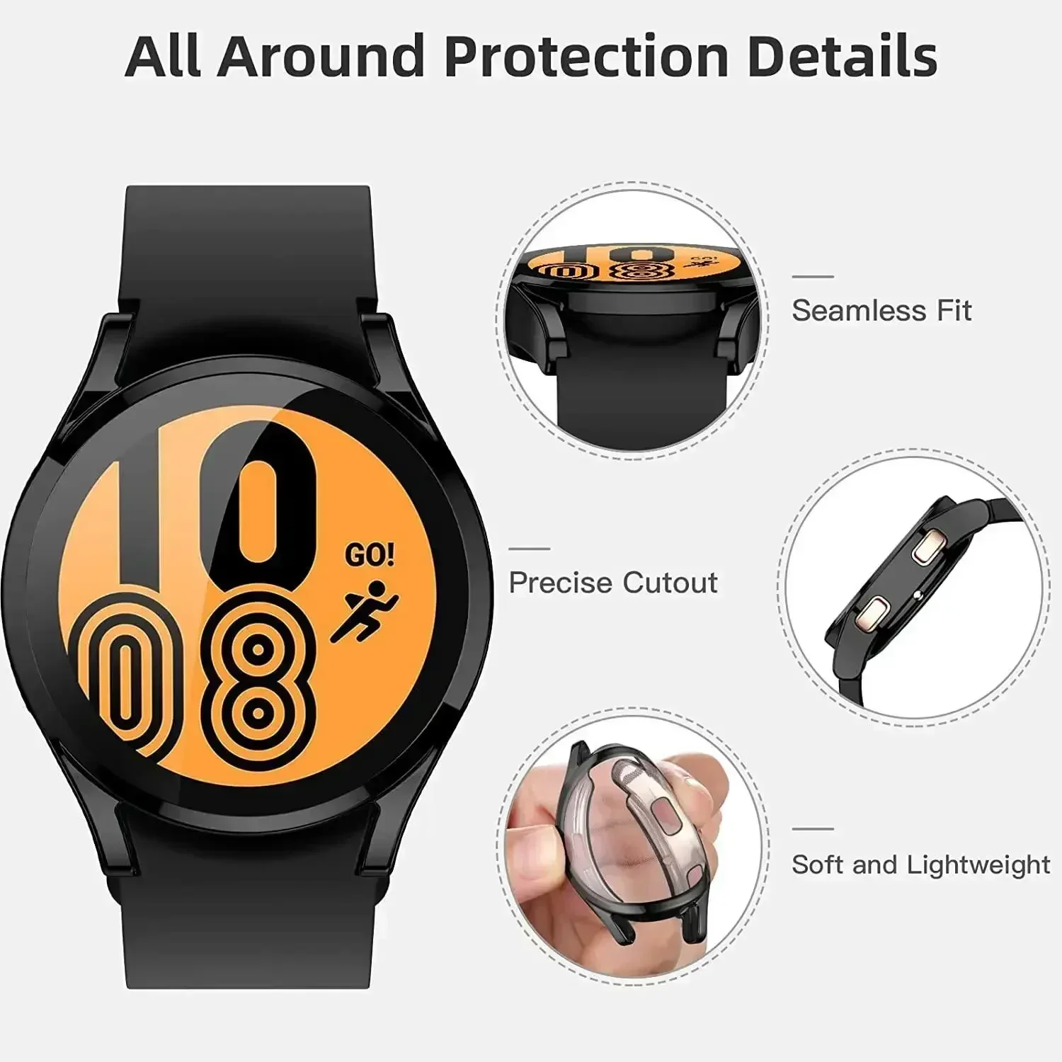 Case for Samsung Galaxy Watch  - Accessories For Galaxy Watch 5 ulasan dan harga