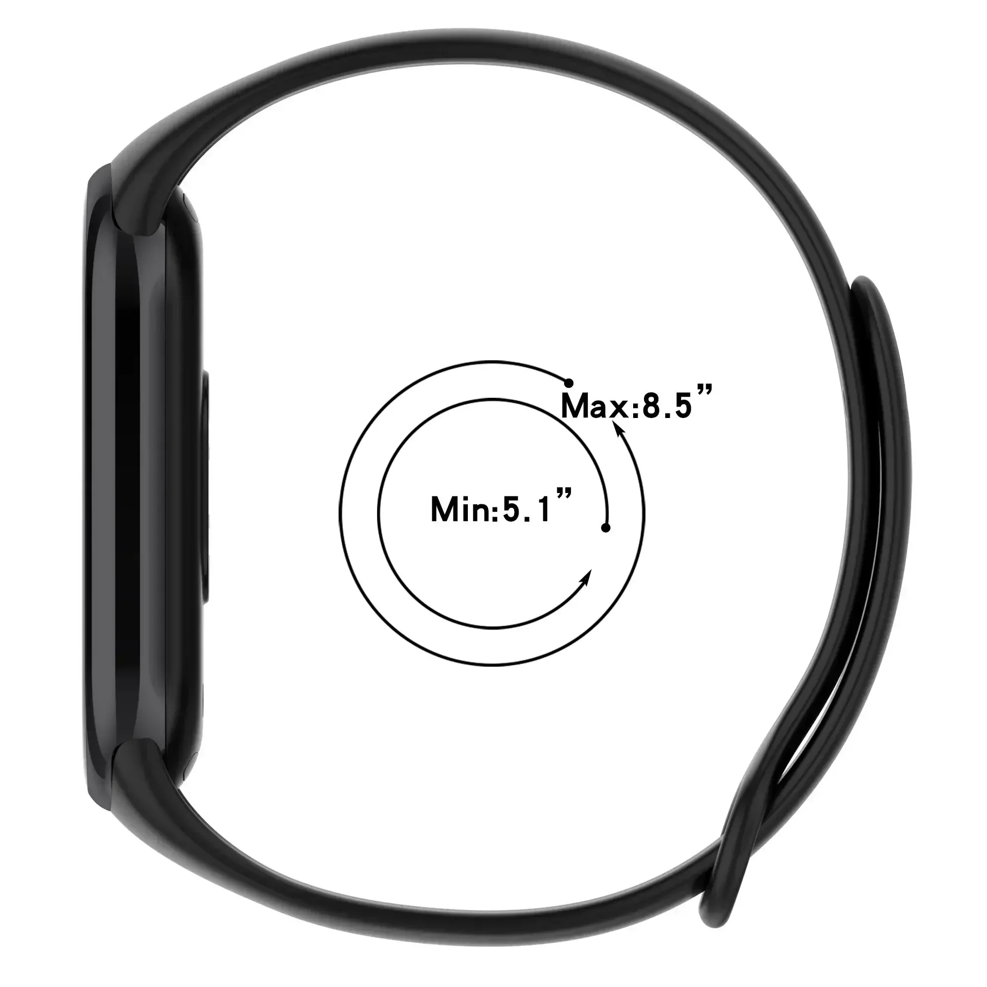 Silicone Strap For Xiaomi Mi b - Smartwatch Nexus ulasan dan harga