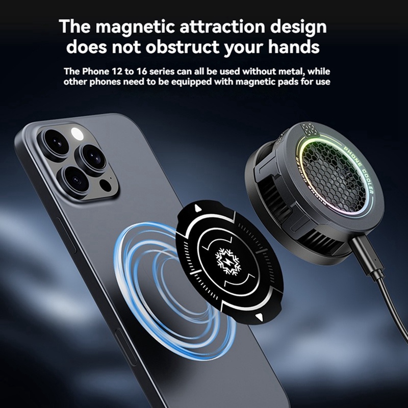 Magnetic Phone Cooler Low Nois - Smart Accessories ulasan dan harga