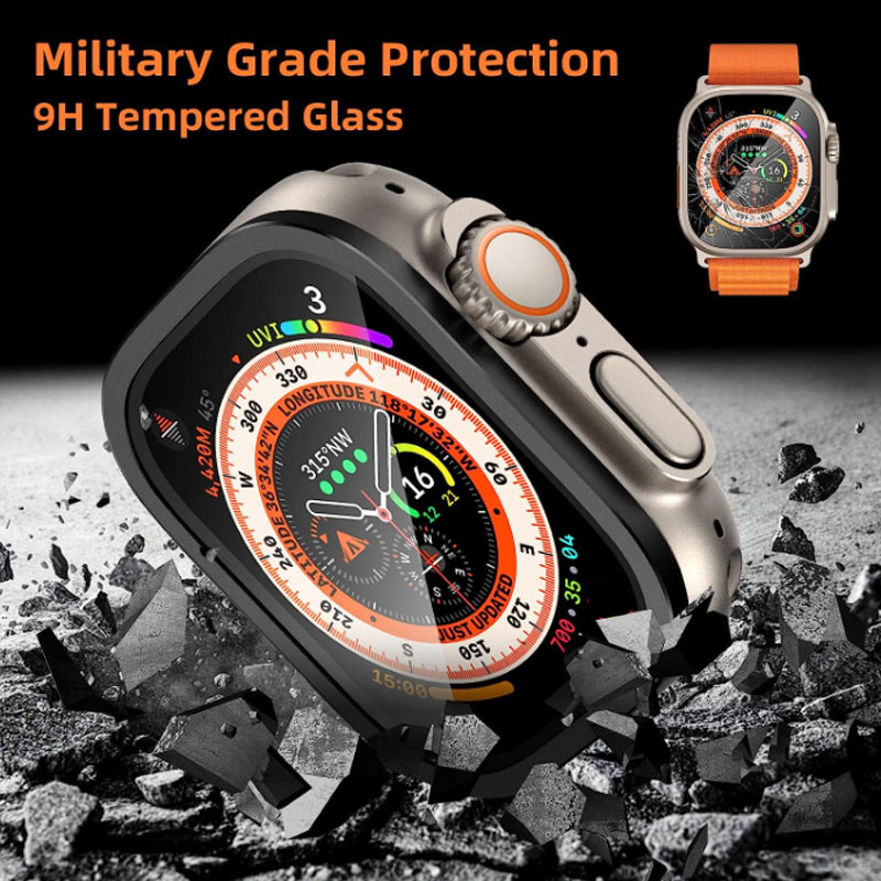 Tempered Glass Screen Protecto - Watch Case Bumper ulasan dan harga