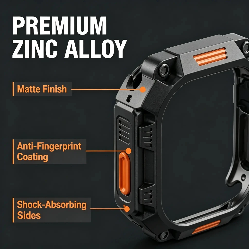 VWAR Zinc Alloy Metal Armor Ca - Watch Case Bumper ulasan dan harga