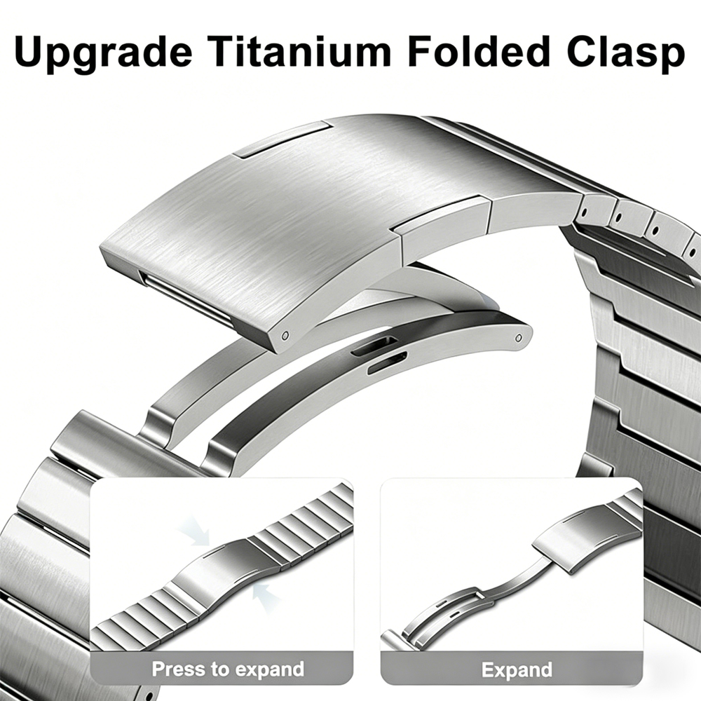 Original Titanium Strap For HU - Titan Smartwatch Accessories ulasan dan harga