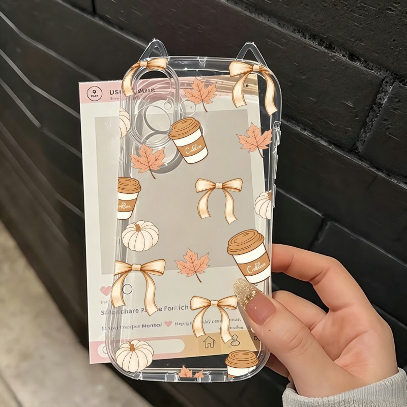 Autumn Pumpkin Falling Leaves  - Apple Iphone 15 Pro Max ulasan dan harga