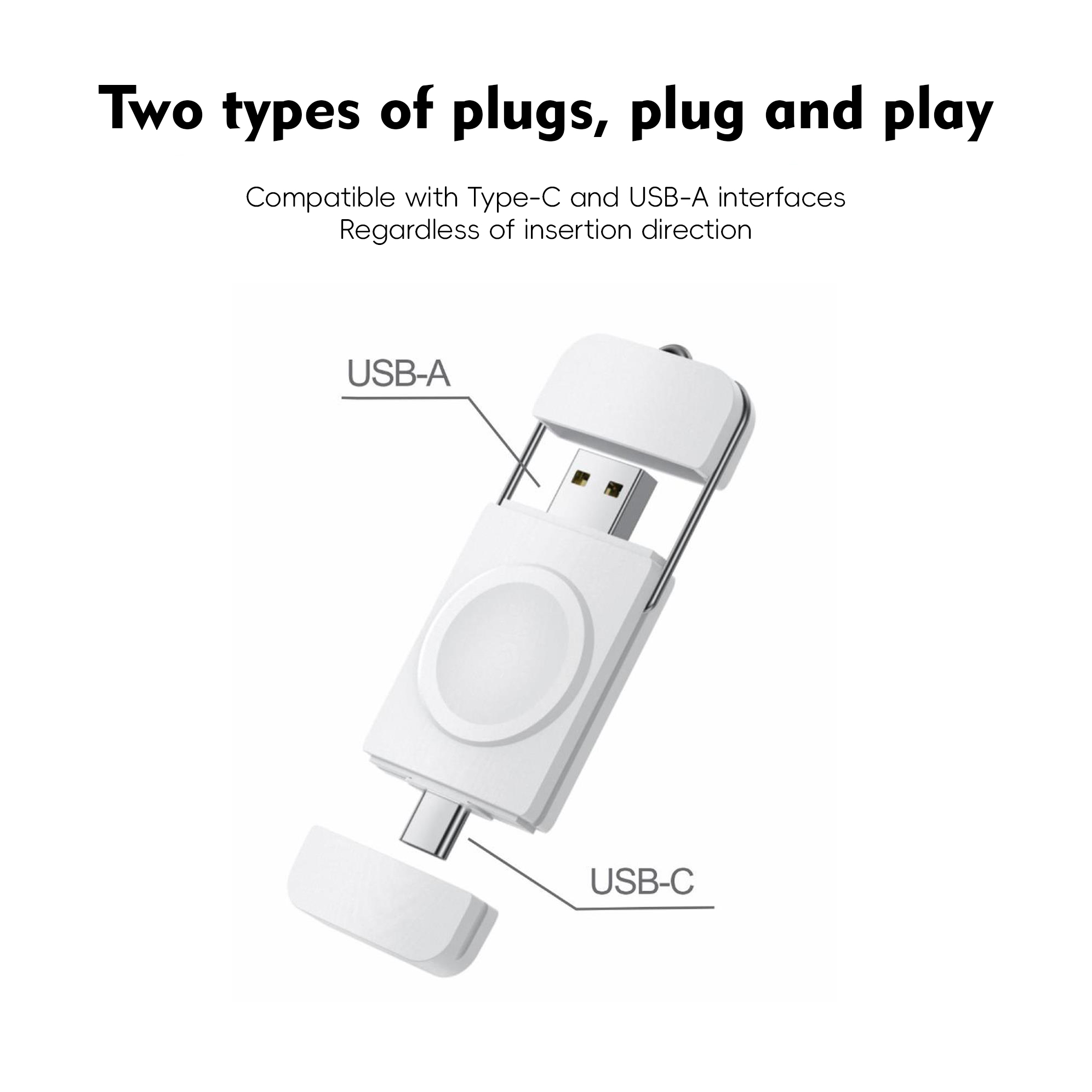 Portable Wireless Charger with - Watch Charger Cable ulasan dan harga