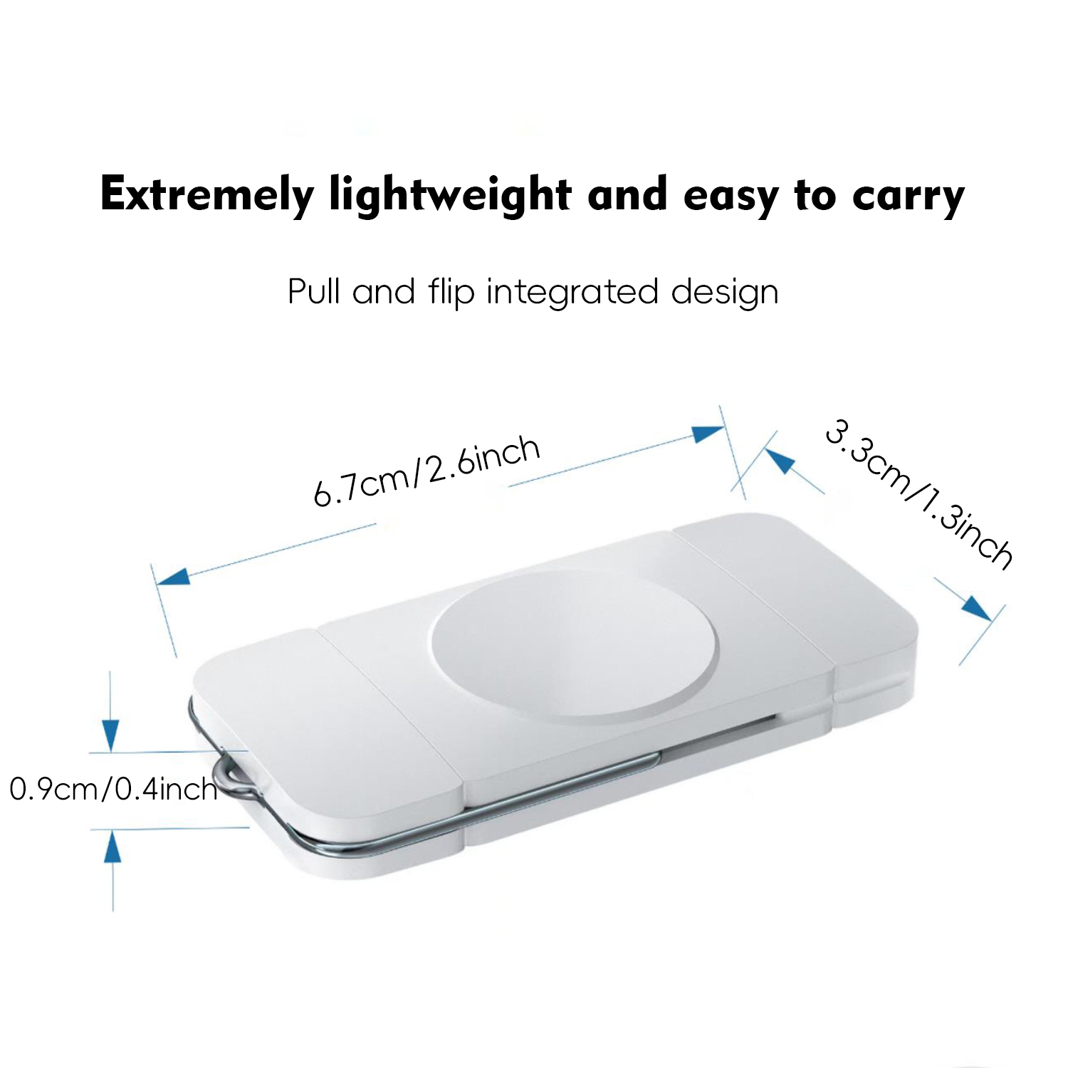Portable Wireless Charger with - Watch Charger Cable ulasan dan harga