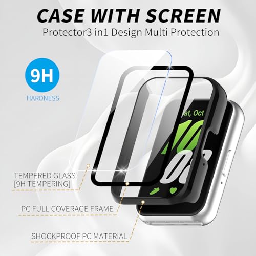 Glass+Case For Samsung Galaxy  - Samsung Smartwatch Accessories ulasan dan harga