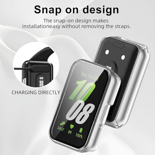 Glass+Case For Samsung Galaxy  - Samsung Smartwatch Accessories ulasan dan harga