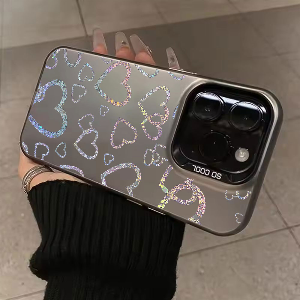 Colorful Heart Print Case For  - Apple Iphone 15 Pro Max ulasan dan harga