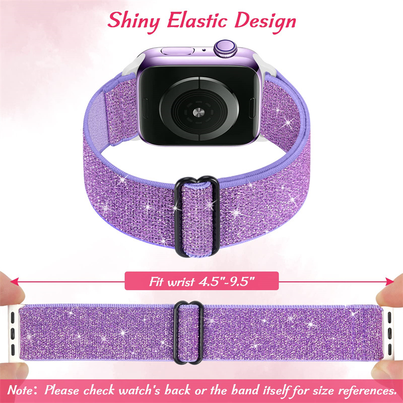 Elastic Shiny Strap for Apple  - Solo Loop Strap ulasan dan harga