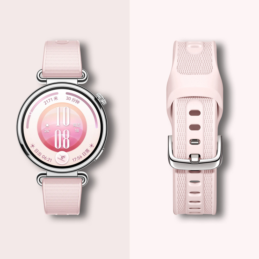 Fluoro‑rubber Strap for HUAWEI - Titan Smartwatch Accessories ulasan dan harga