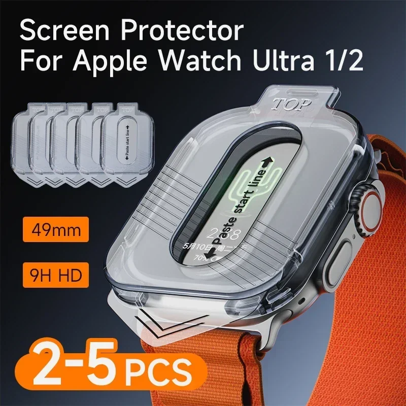 1-5Pcs High Definition 9H Temp - Watch Case Bumper ulasan dan harga