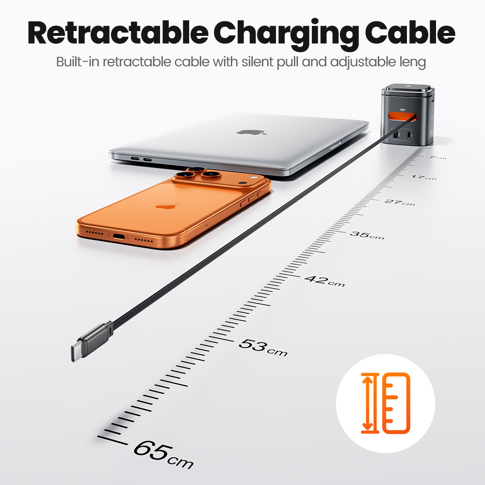 Toocki 80W 6-in-1 GaN Charging - Watch Charger Cable ulasan dan harga