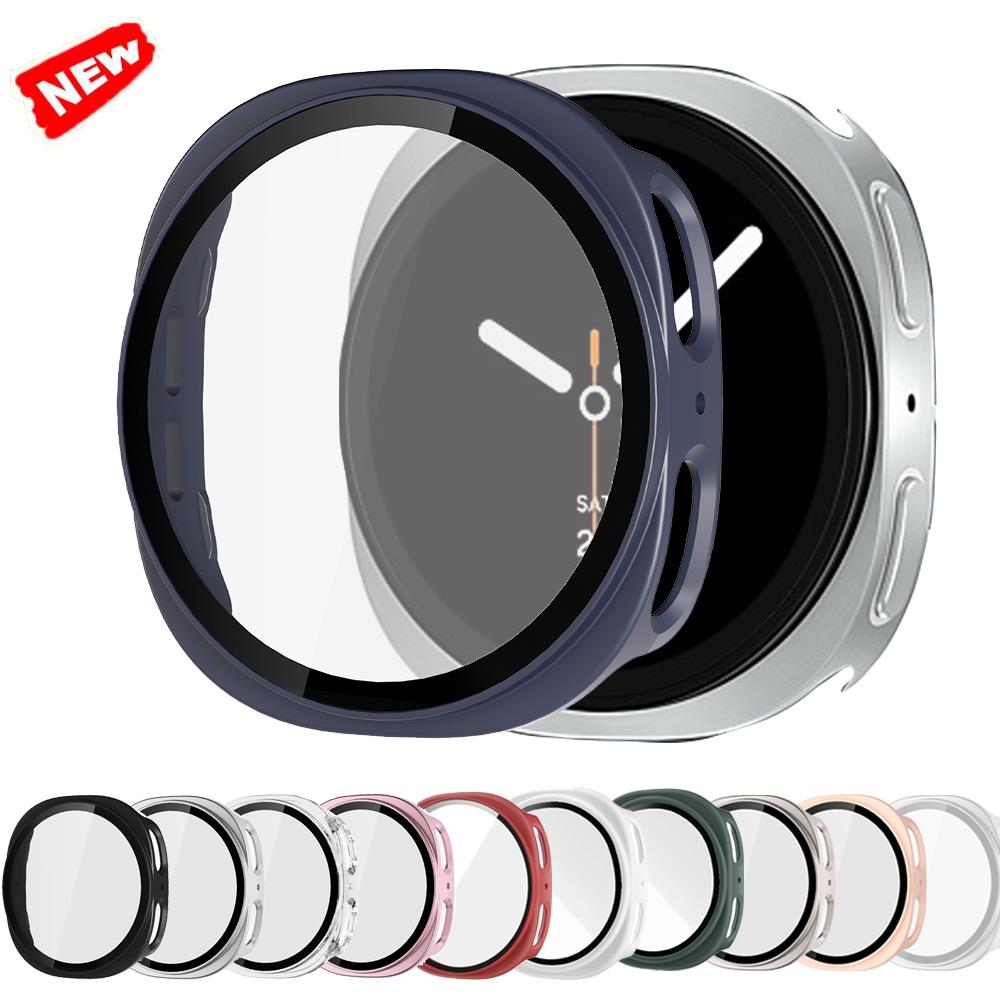 Tempered Glass+PC Case For Sam - Samsung Smartwatch Accessories ulasan dan harga