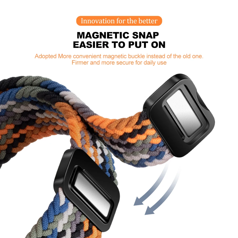 Braided Nylon Solo Loop Band f - Solo Loop Strap ulasan dan harga