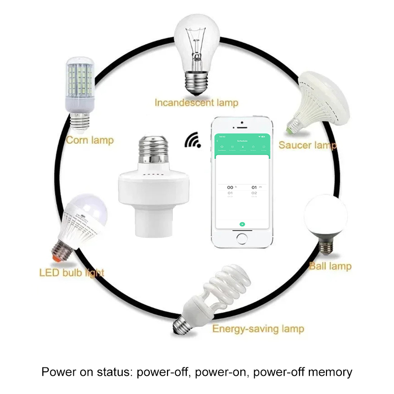 Tuya Smart E27 Socket Switch A - Smart Accessories ulasan dan harga