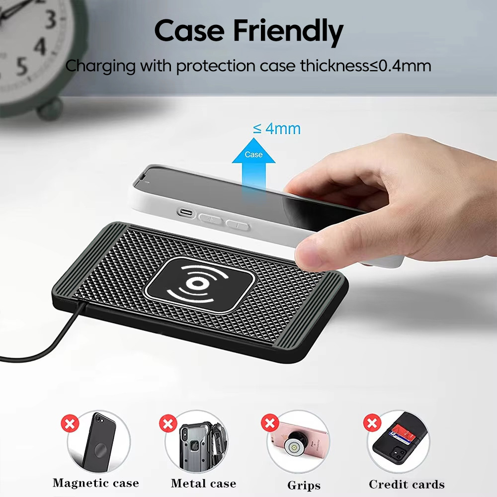 15w Wireless Charger Car Anti- - Watch Charger Cable ulasan dan harga